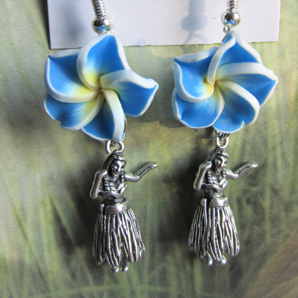 SilverPlated Island Dancer Earring w/dangling legs